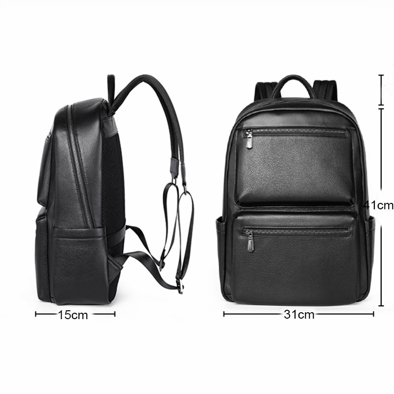 ChicLeather Laptop Travel Backpack