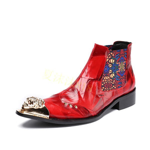 Confidently Chic Leather Ankle Boots