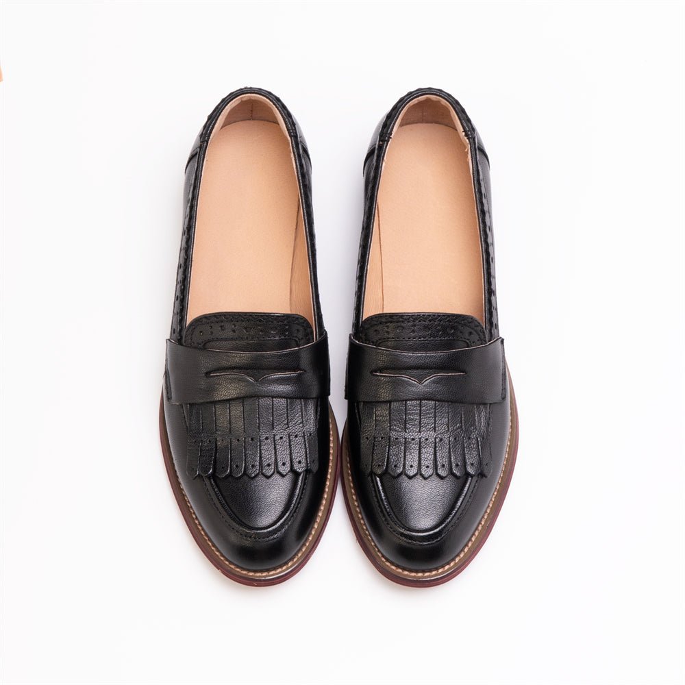 Ebonique Luxe Slip Loafers