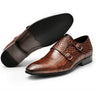 AlliLux Exotic Texture Dress Shoes