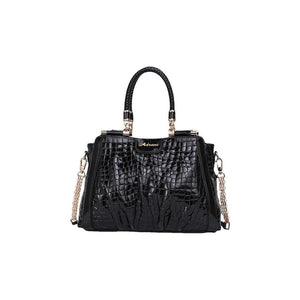 AlliLuxe Exotic Leather Shoulderbag