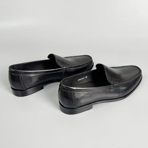 LuxeLeather Breathable Slip-On Loafers