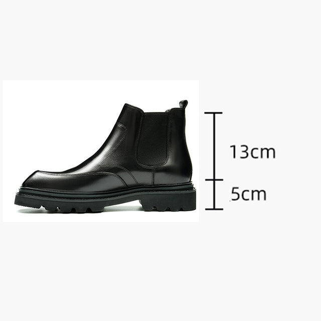 CowRoyale Sophisticated Slip-on Dress Boots