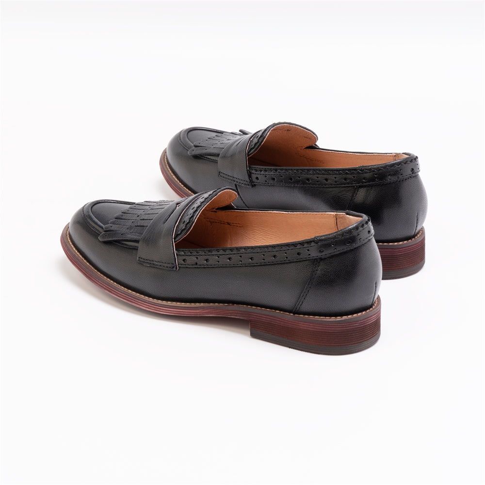 Ebonique Luxe Slip Loafers
