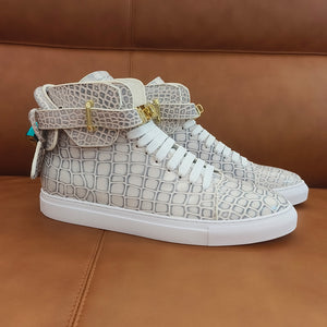 Luxalon Lace-Up Elegance Sneakers