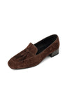 Luxury Cow Suede Leather Slip-on Loafers