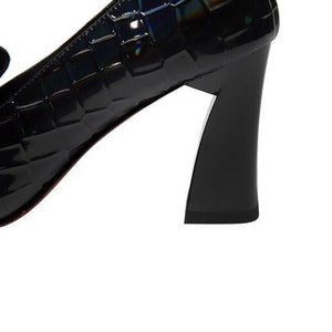 Chic Pointed Toe Cross Tied High Heel Pumps - FINAL SALE