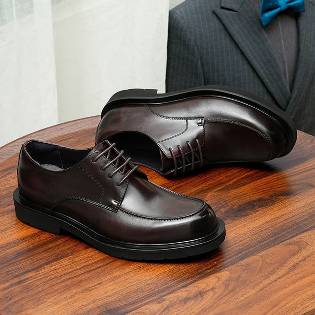 AlliElegance Luxe Brogue Oxford Dress Shoes