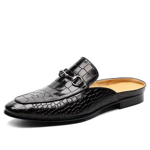 CrocLuxe Exotic Leather Slip-on Dress Shoes