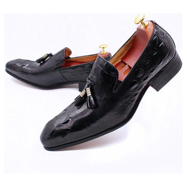 Croctex Slip On Tassel Dress Shoes - FINAL SALE