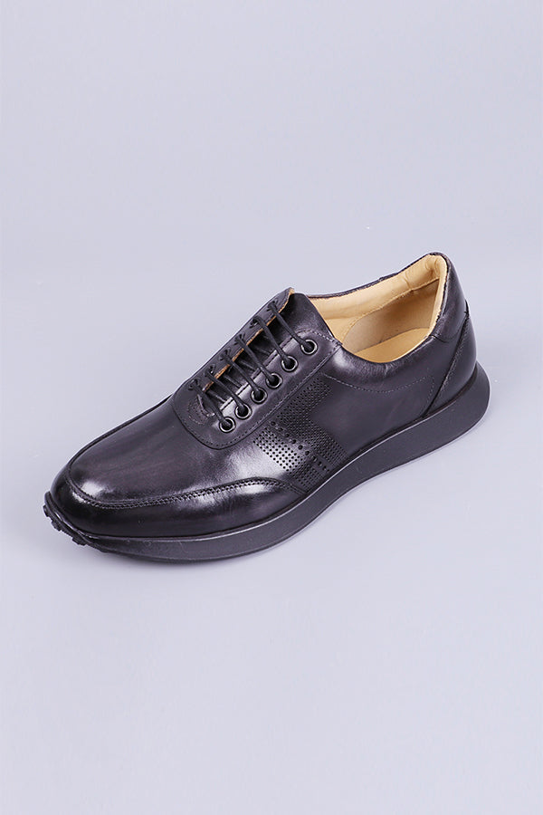 Serpatura Croc Pattern Loafers