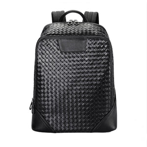 Luxury Leather Exotic Laptop Travel Backpack