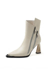 Luxury Leather Pointed Toe Tall Boots