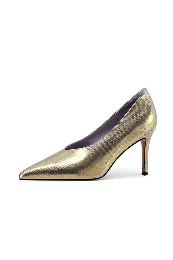 Eldorian AlliChic Exotic Leather High Heels