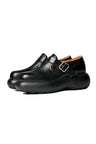 ChicLux Round Toe Buckle Dress Shoes