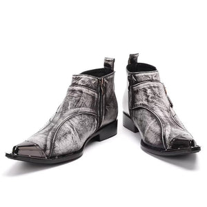 Exoleather Chic Ankle Boots - FINAL SALE