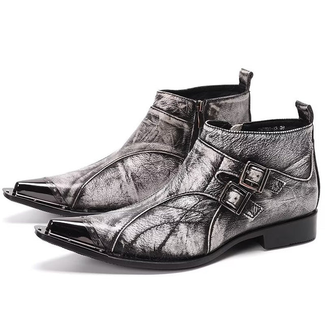 Exoleather Chic Ankle Boots - FINAL SALE