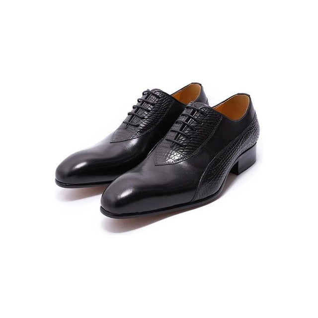 Exoticluxe Lace Up Oxford Dress Shoes - FINAL SALE