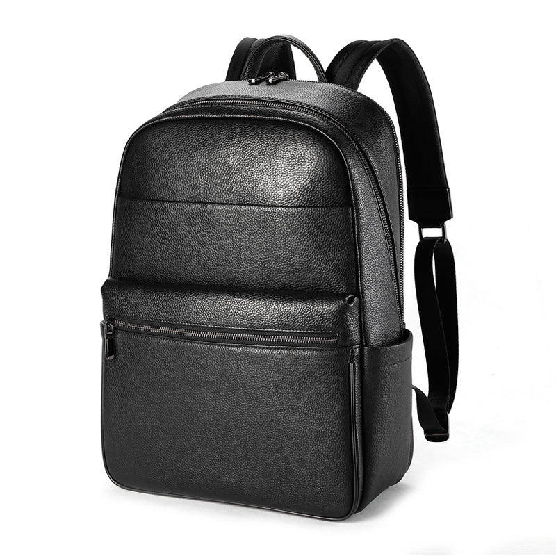 Luxury Cow Leather Multi-function Laptop Travel Backpack