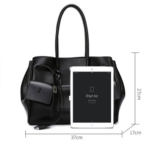 Veltique Leather Shoulder Bag