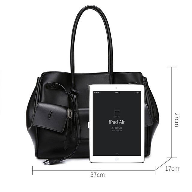Veltique Leather Shoulder Bag