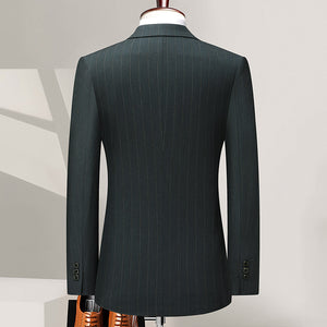 ViscoChic Skinny Zipper Fly 3 Piece Suit