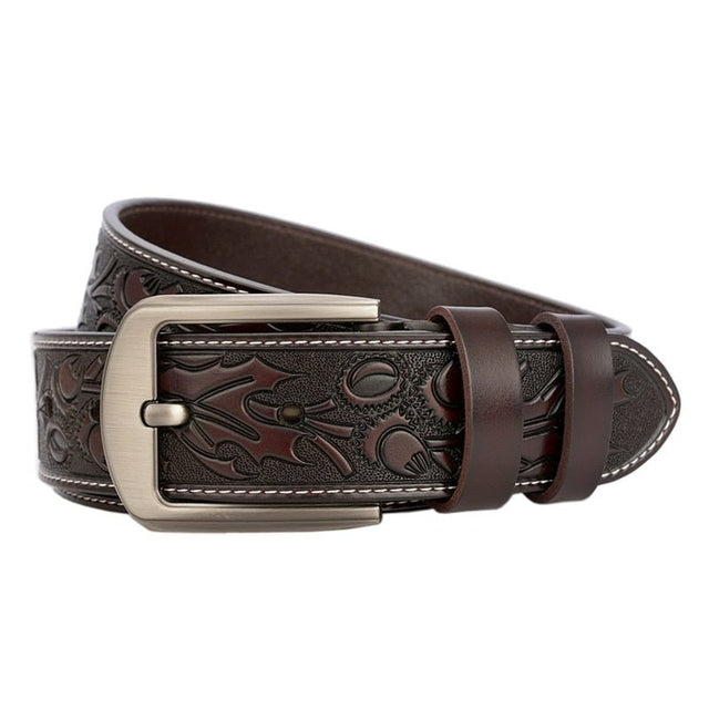 Floral Luxe Genuine Leather Belt