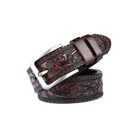 Floral Luxe Genuine Leather Belt