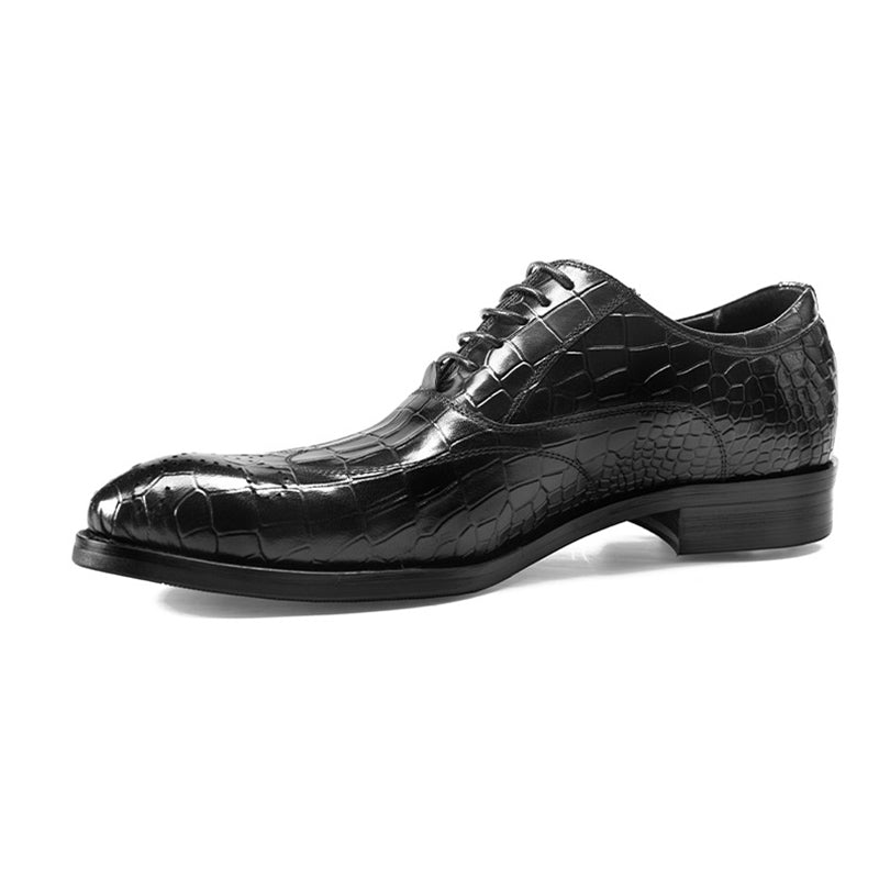 AlliLuxe Classic Lace Up Oxford Dress Shoes