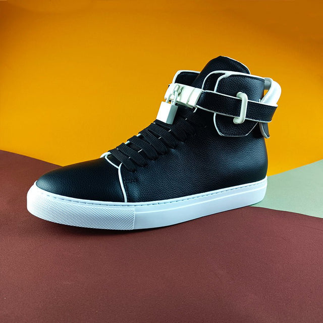 Zenith High-Top – Black Smooth