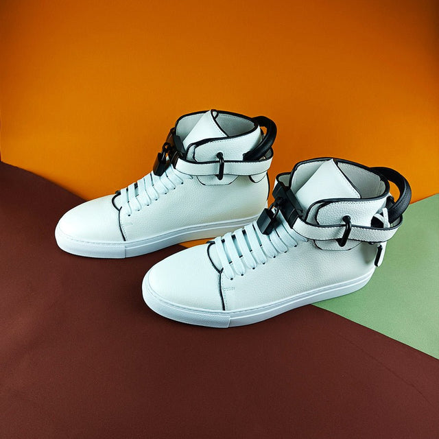Zenith High-Top – White Smooth