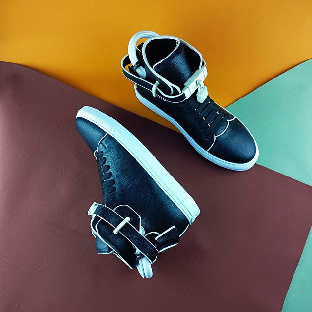 Zenith High-Top – Black Smooth