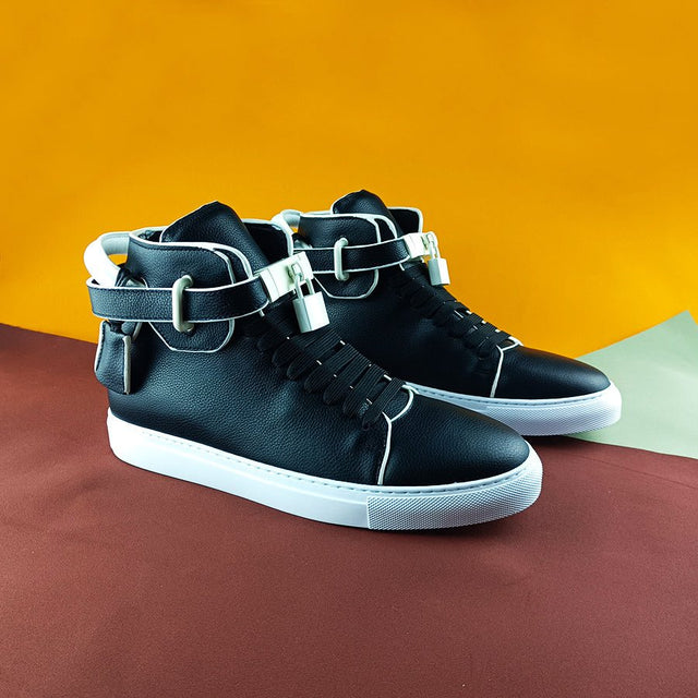 Zenith High-Top – Black Smooth