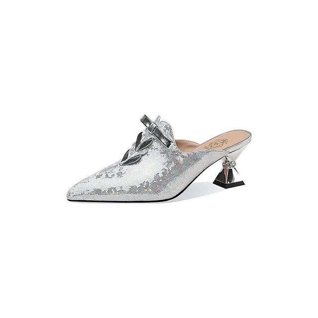 Glamorous Crystal Chic High Heel Sandals123 - FINAL SALE