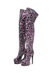 Diamoré Luxe Heel Platform Boots