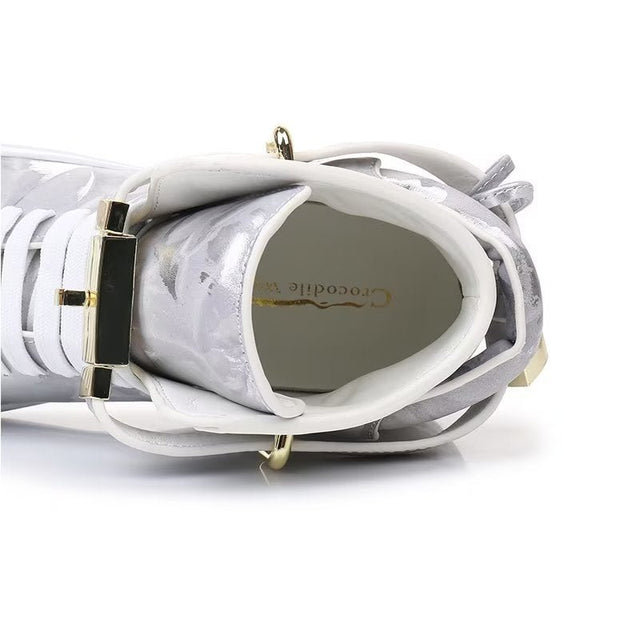Nova High-Top – Silver