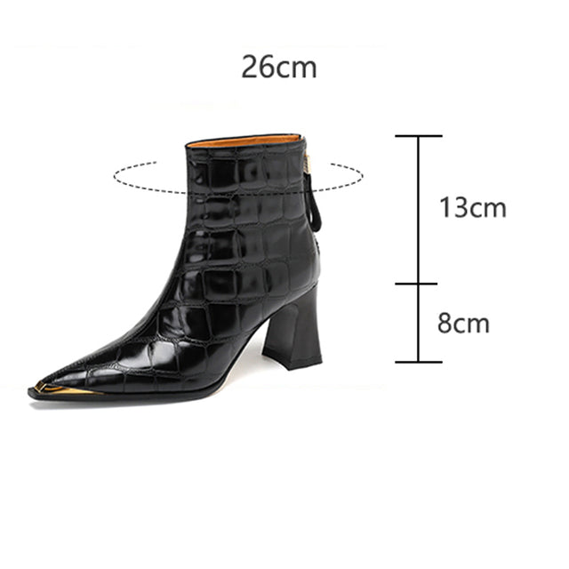 Auburnyx Couture Pointed Toe Event Boots