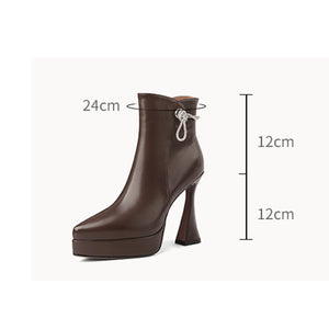 Serpatura Sleek Zip Booties