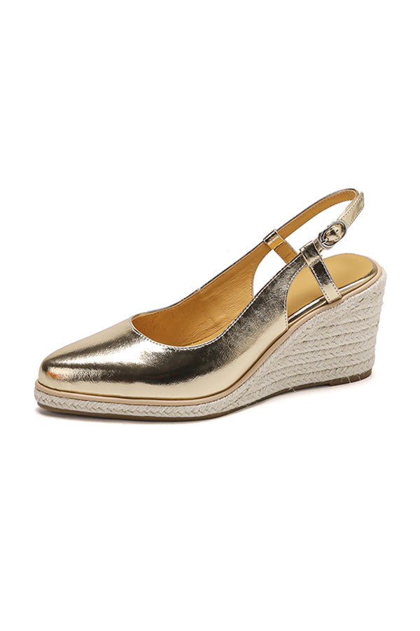 Granderie Veltique Slip-On Wedges