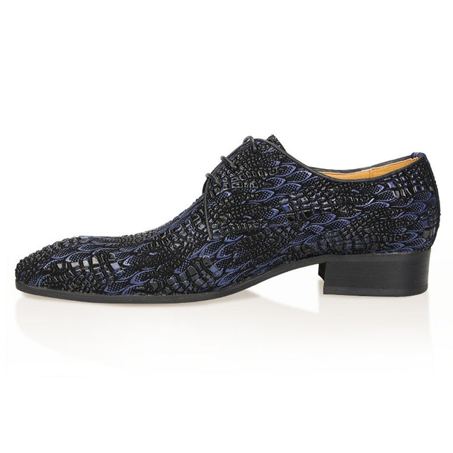 ChicLeather Alligator Wedding Brogue Shoes