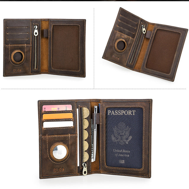 Laquelle Luxe Zipper Passpost Purse