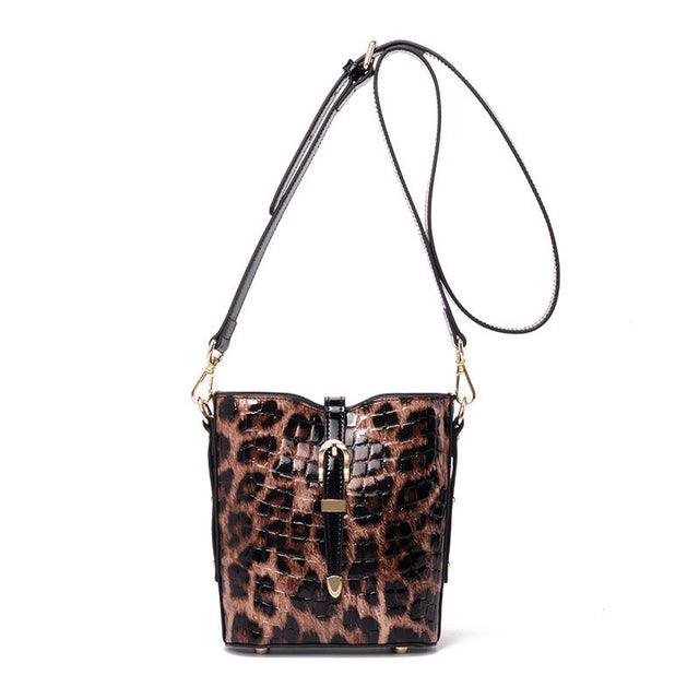 Leopard Chic Designer Shoulder Bag