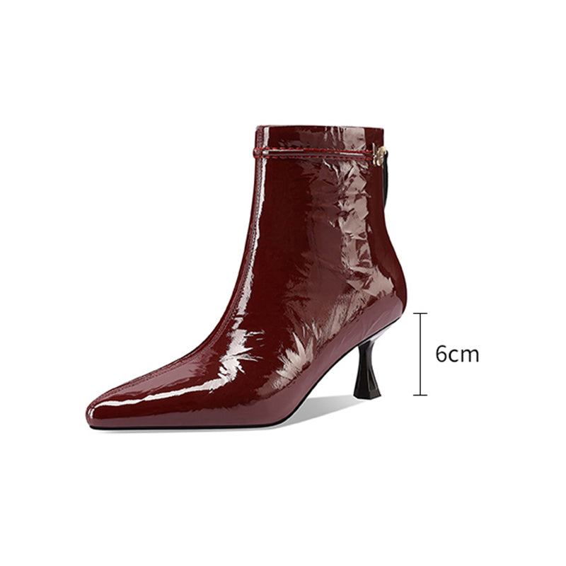 Chic Pointed Toe High Heel Boots