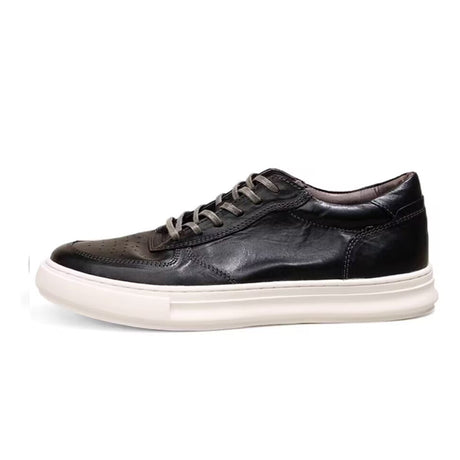 LuxeLeather Lavish High Top Fashion Sneakers
