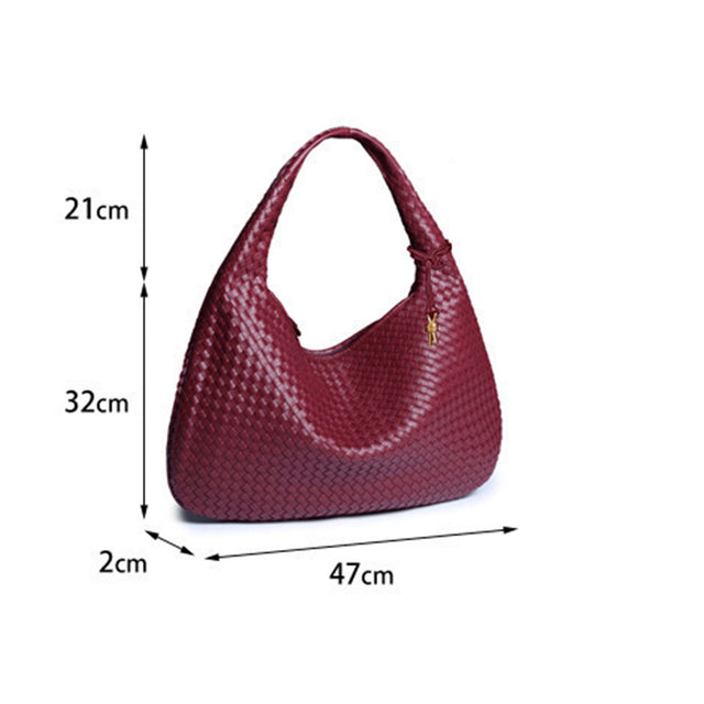 Elegant Women PU Casual Tote Bag