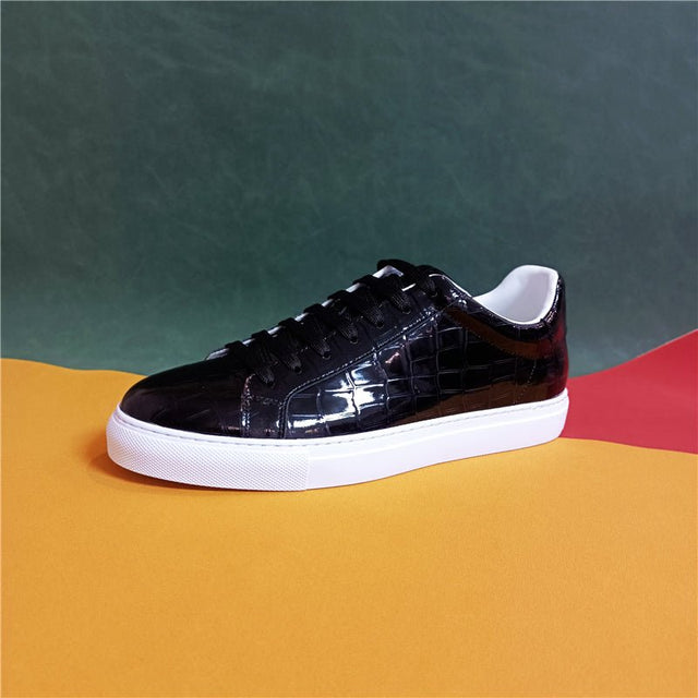 Vault Low-Top – Glossy Black