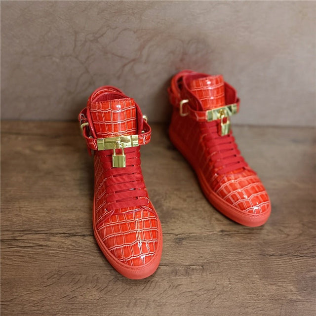 Sovereign High-Top – Flash Red