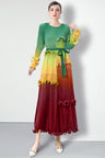 Trendy Pleated Oversized Dresses