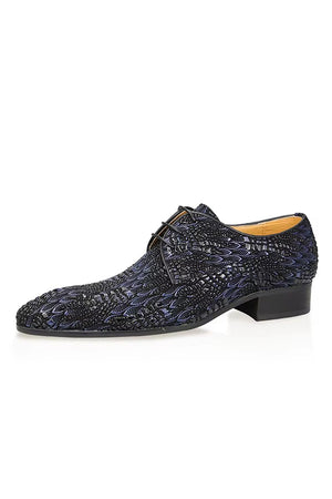 ChicLeather Alligator Wedding Brogue Shoes