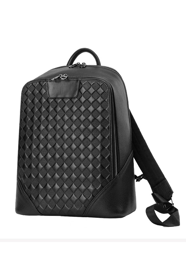 Luxury Leather Exotic Laptop Travel Backpack